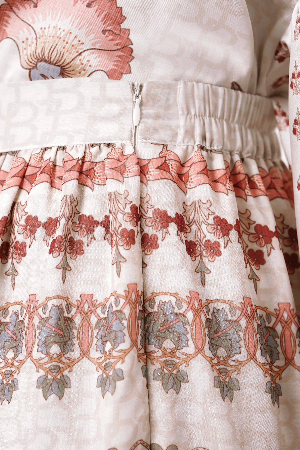 The Regal Tiered Skirt - Sandsage