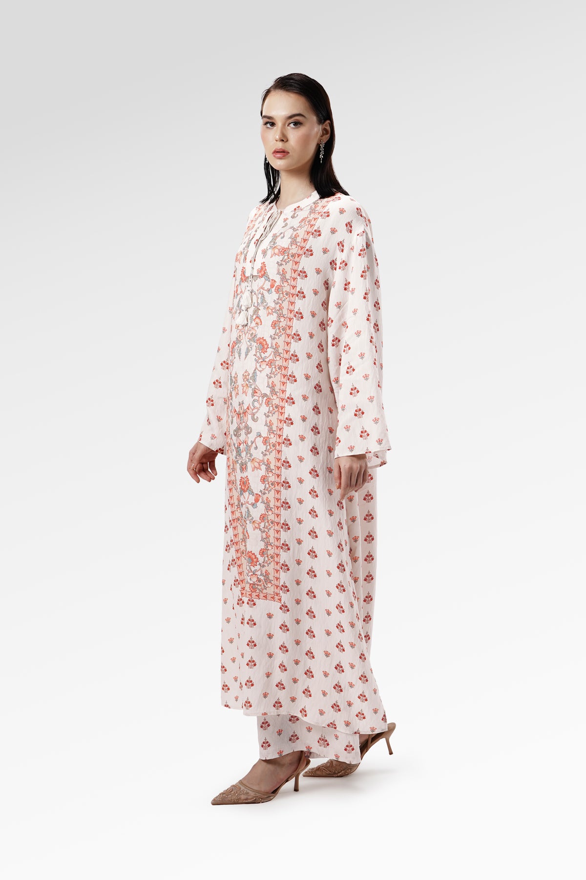 The Regal Tunic Set - Sandsage