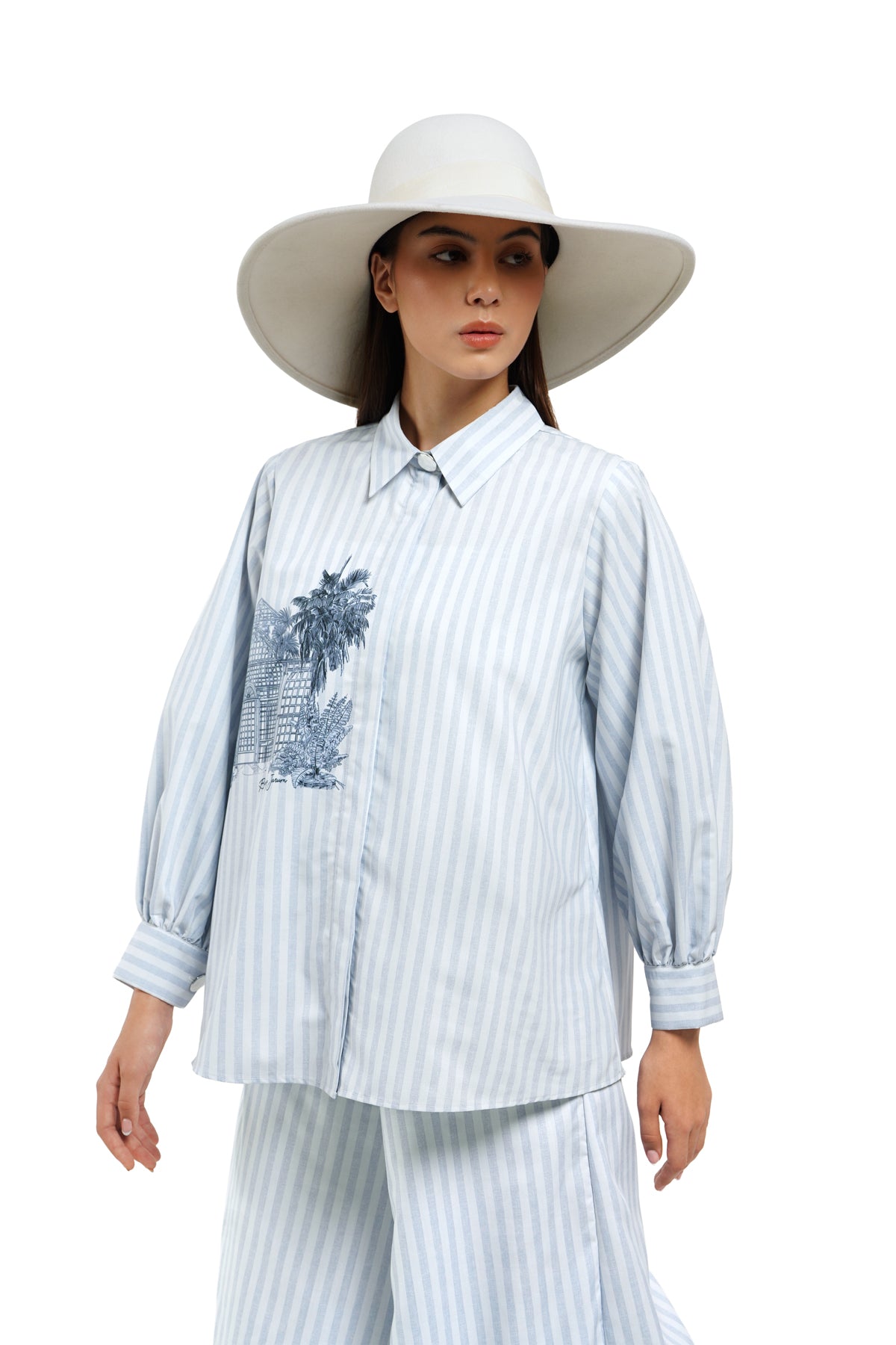 Toile Memoirs Basic Shirt - Frost
