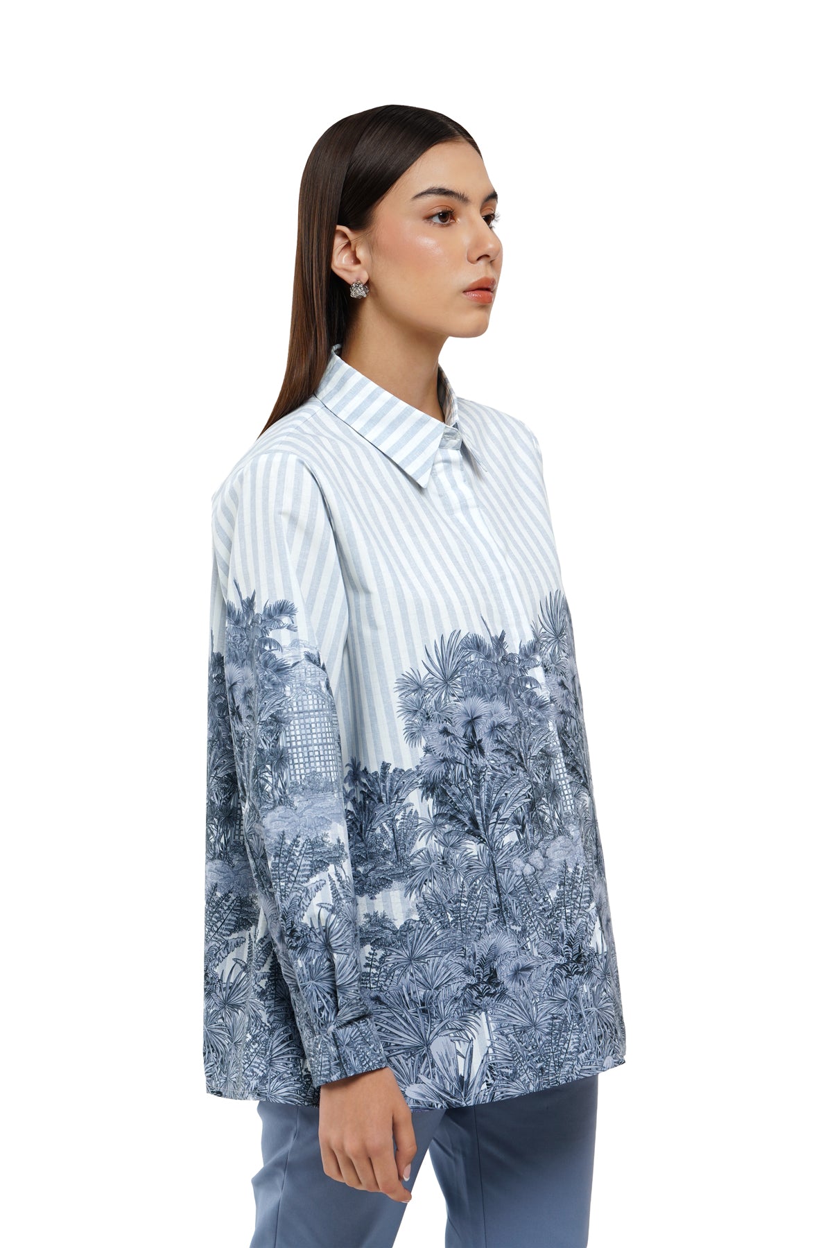 Toile Memoirs Cotton Shirt - Frost