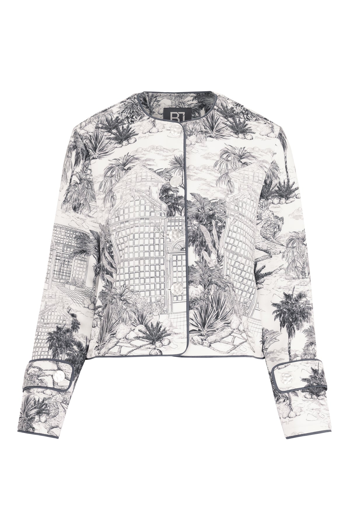 Toile Memoirs Crop Outer - Cloud