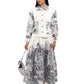 Toile Memoirs Crop Shirt - Cloud