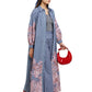 Toile Memoirs Dress - Blue Fern