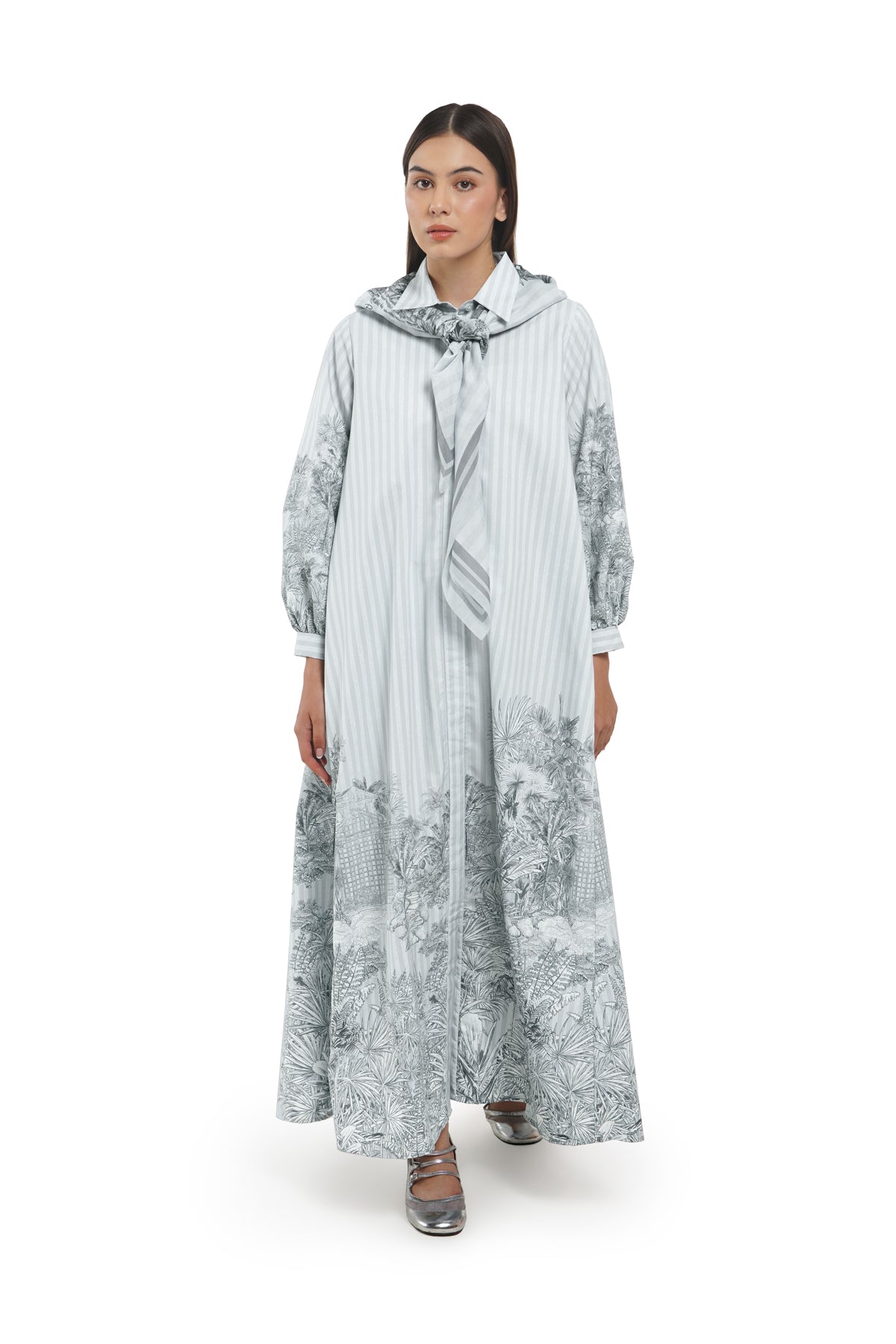 Toile Memoirs Dress - Cloud