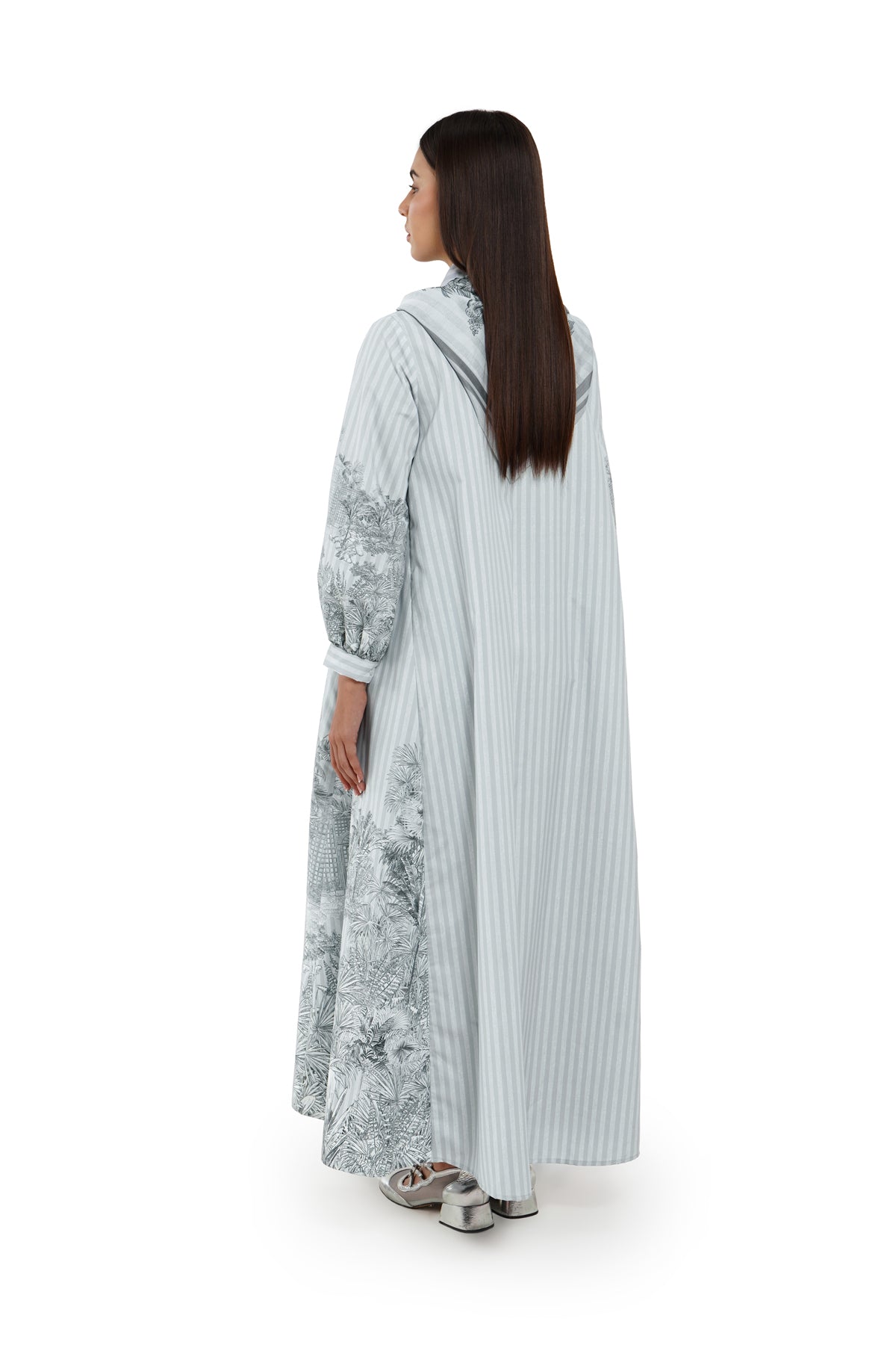 Toile Memoirs Dress - Cloud