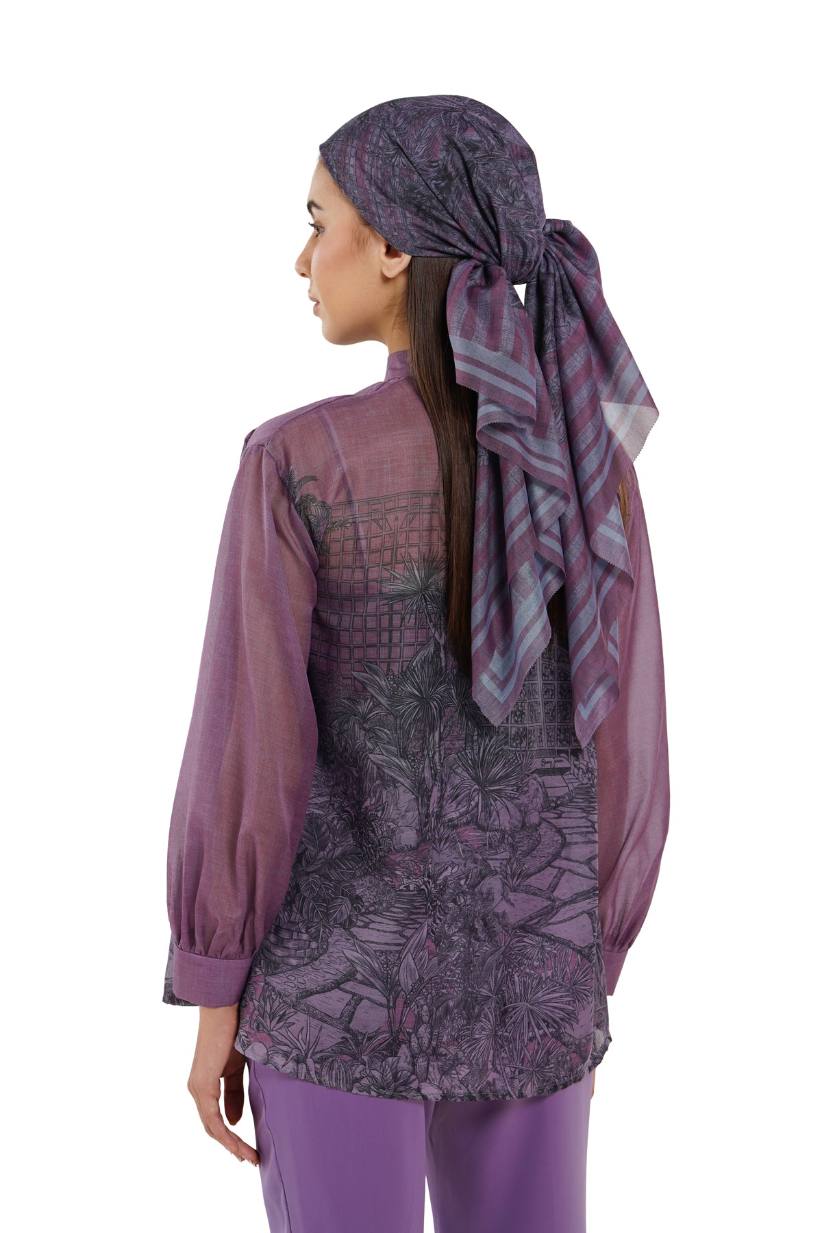 Toile Memoirs Gathered Shirt - Oxalis