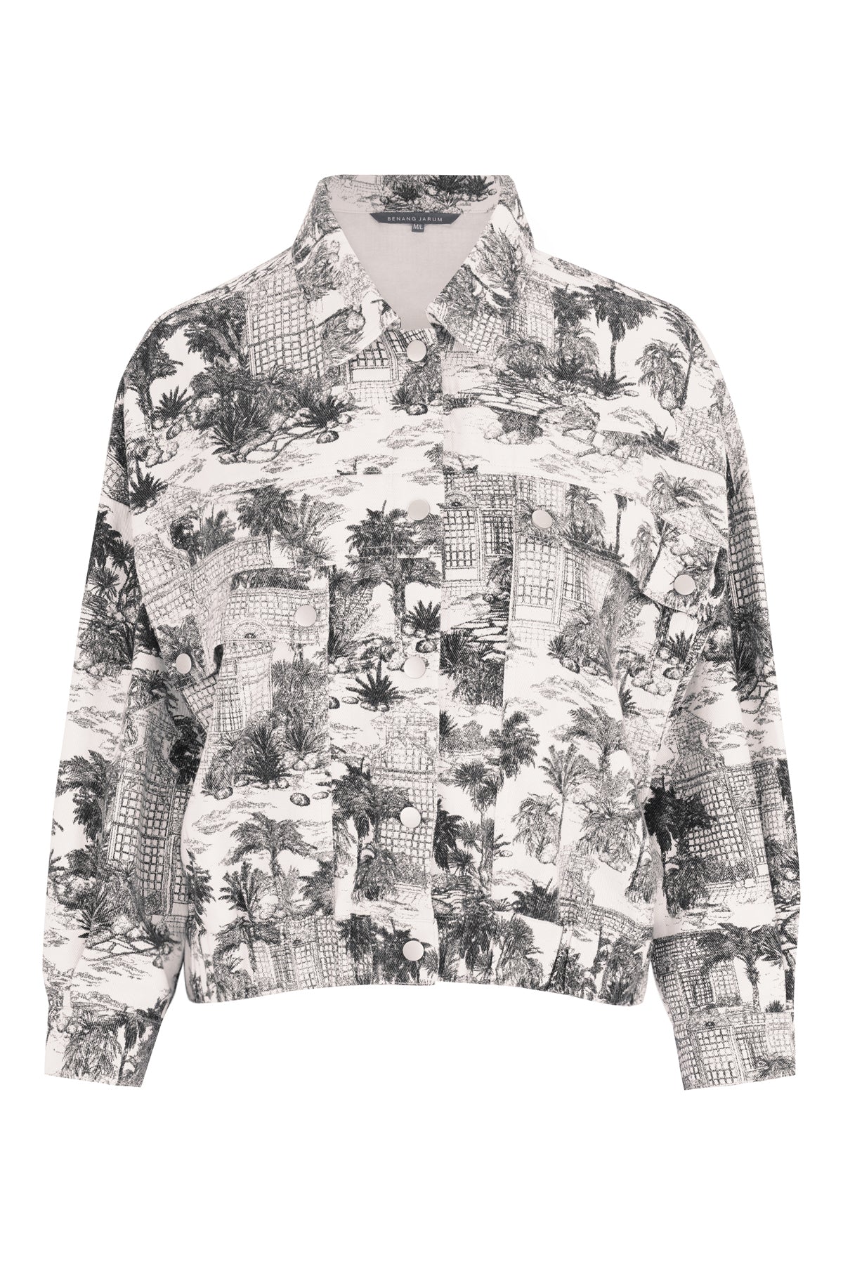Toile Memoirs Jacket - Cloud