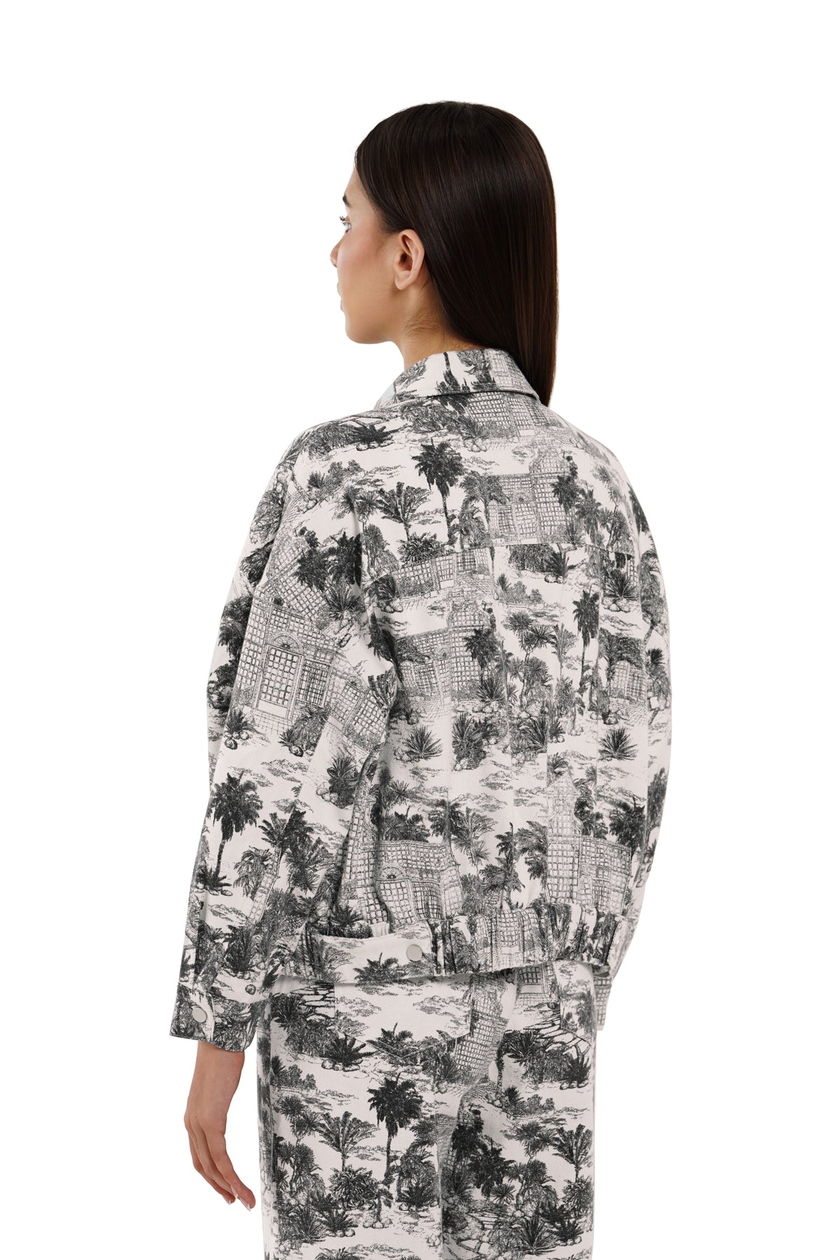 Toile Memoirs Jacket - Cloud
