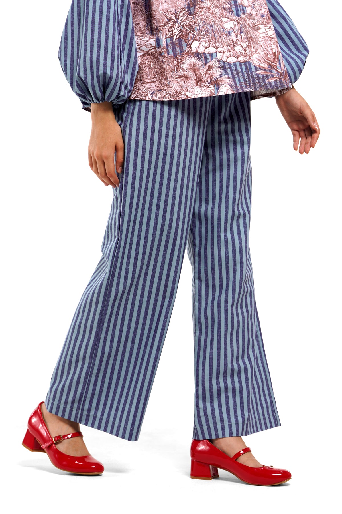 Toile Memoirs Pants - Blue Fern
