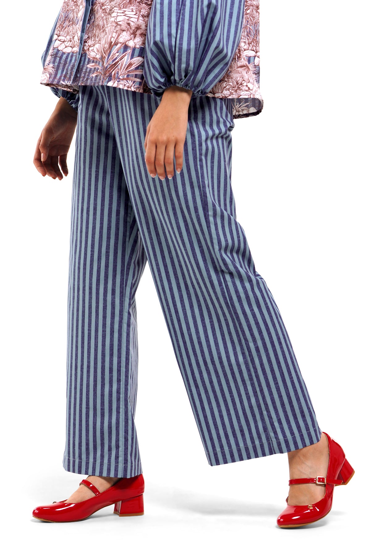 Toile Memoirs Pants - Blue Fern