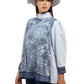 Toile Memoirs Pleated Blouse - Frost
