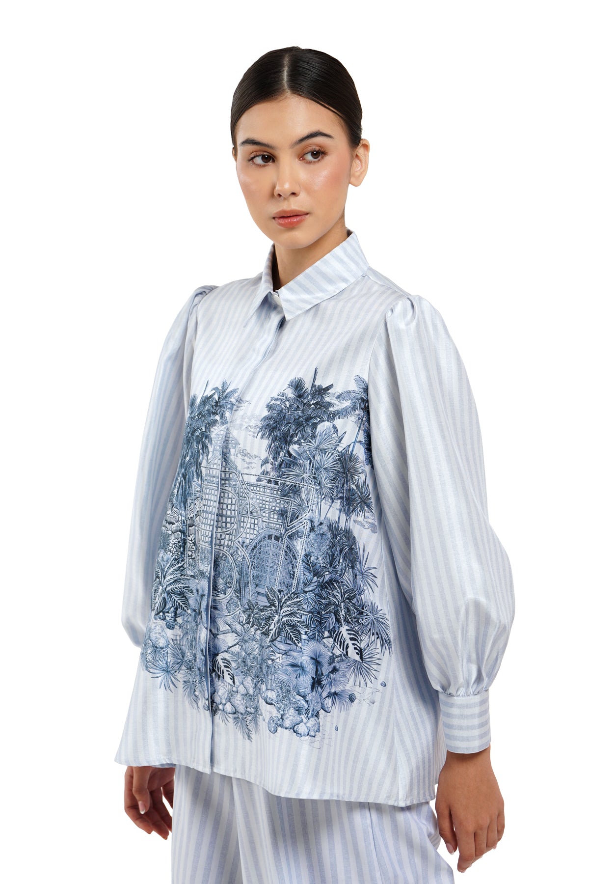 Toile Memoirs Puffy Shirt - Frost