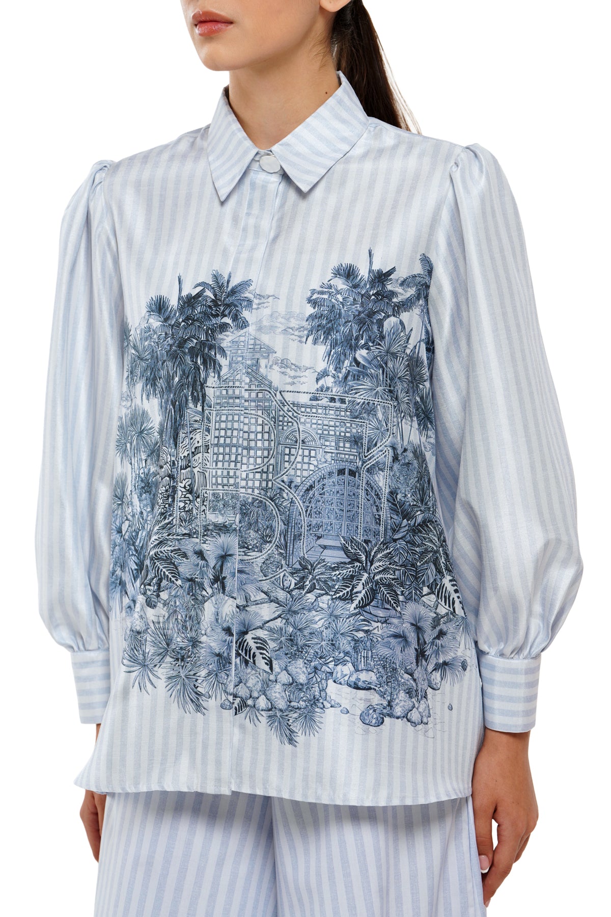 Toile Memoirs Puffy Shirt - Frost