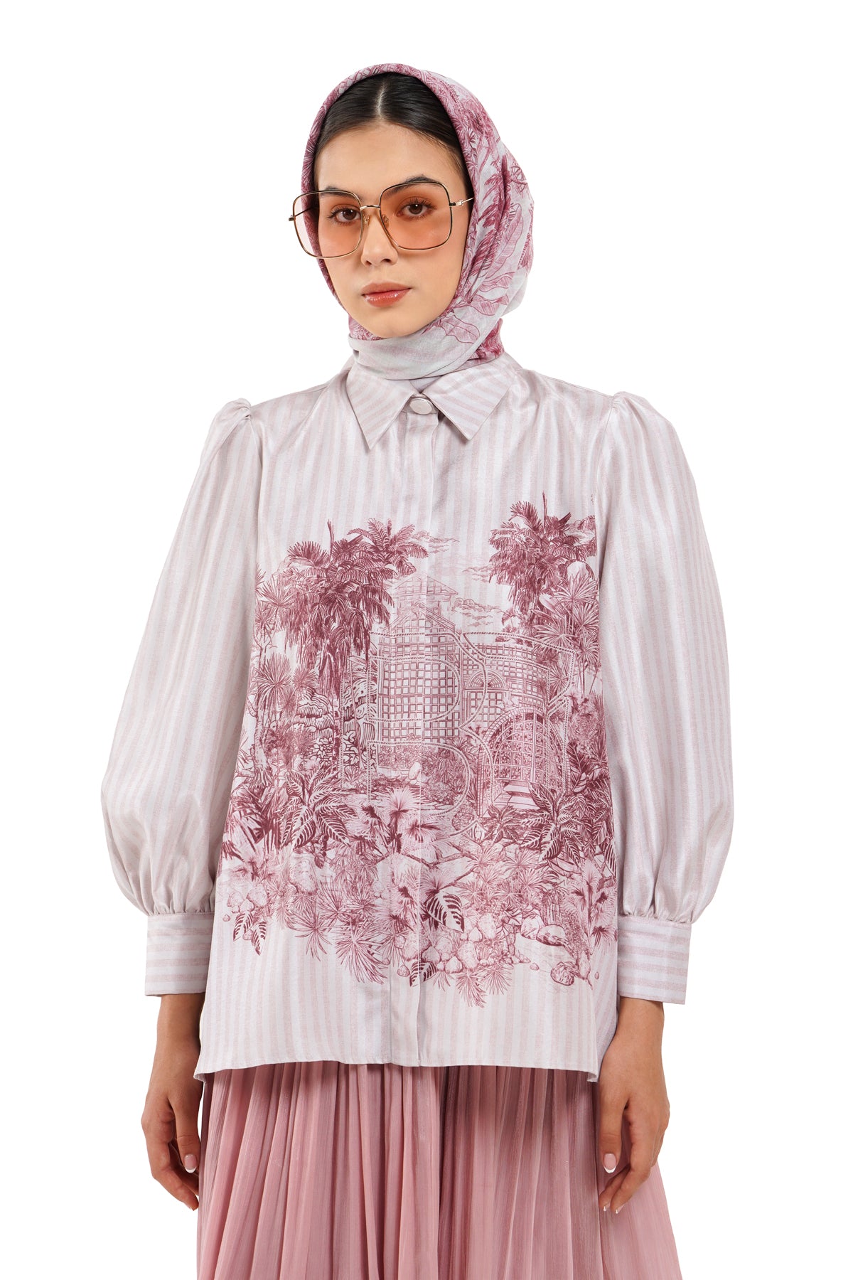 Toile Memoirs Puffy Shirt - Fuchu