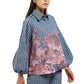Toile Memoirs Raglan Shirt - Blue Fern