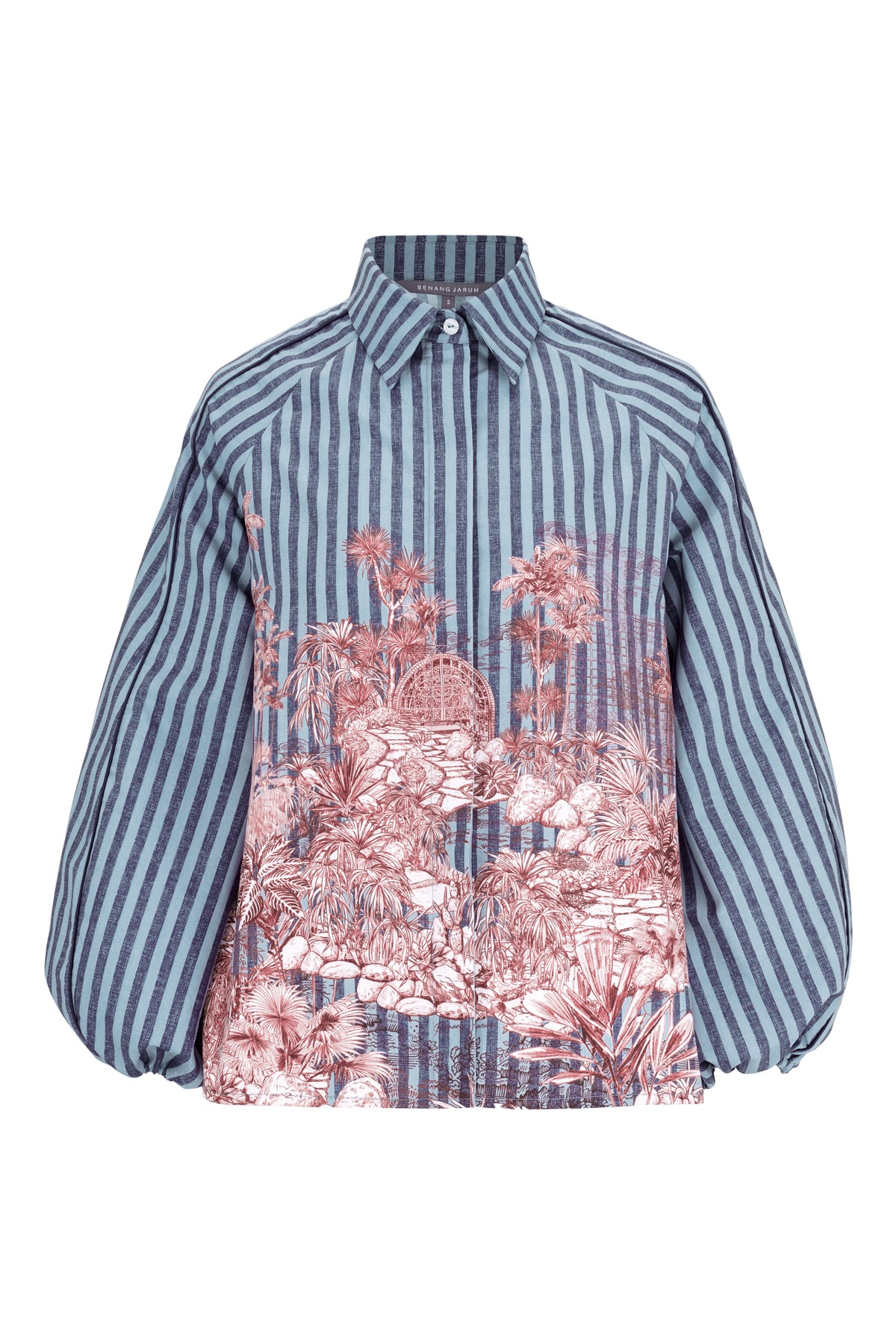 Toile Memoirs Raglan Shirt - Blue Fern