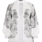 Toile Memoirs Satin Shirt - Cloud
