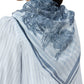 Toile Memoirs Scarf - Dusty Blue