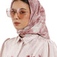 Toile Memoirs Scarf - Dusty Rose