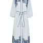 Toile Memoirs Shirt Dress - Frost