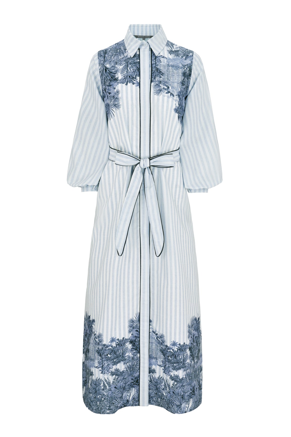 Toile Memoirs Shirt Dress - Frost
