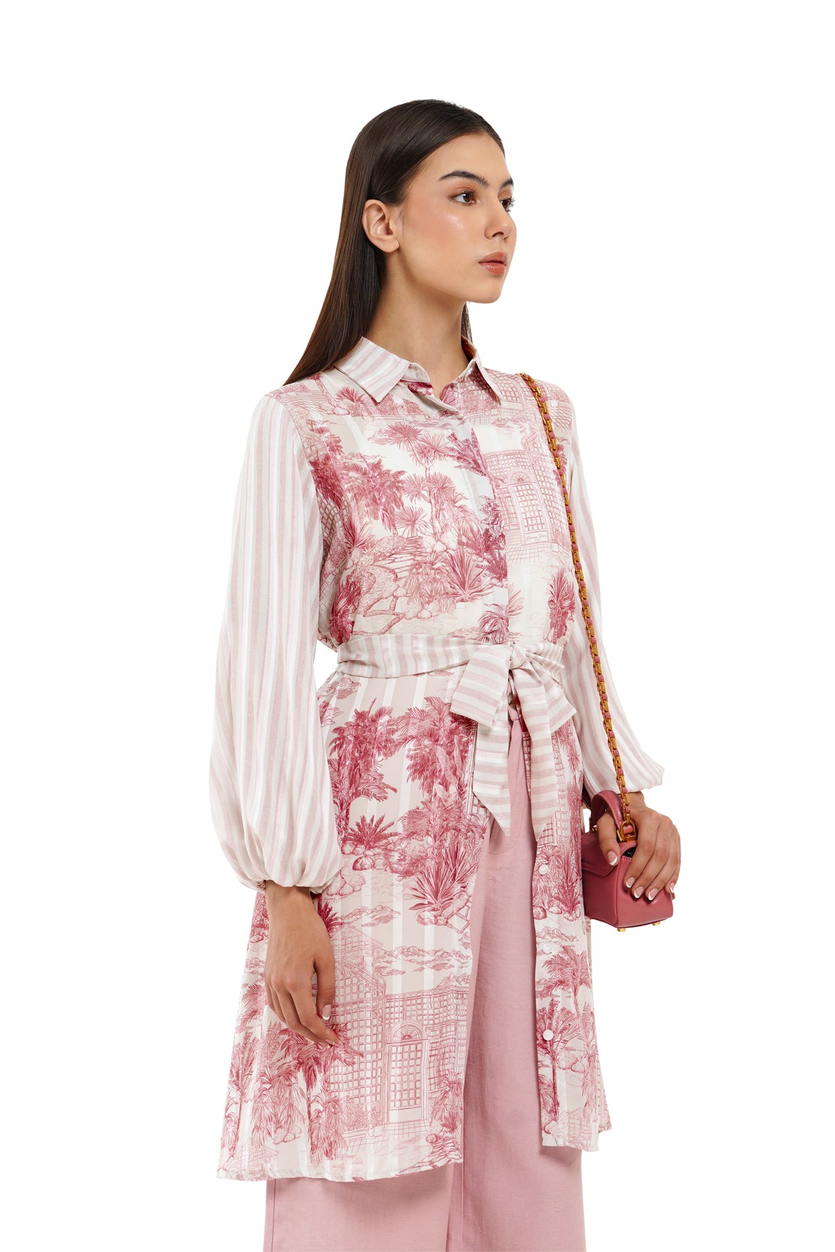 Toile Memoirs Tunic - Fuchu
