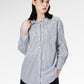 Ellora Beads Shirt - Black/White
