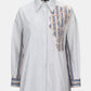 Valeska Embroidery Shirt - Sky Blue