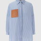Vanesa Oversize Shirt - Blue