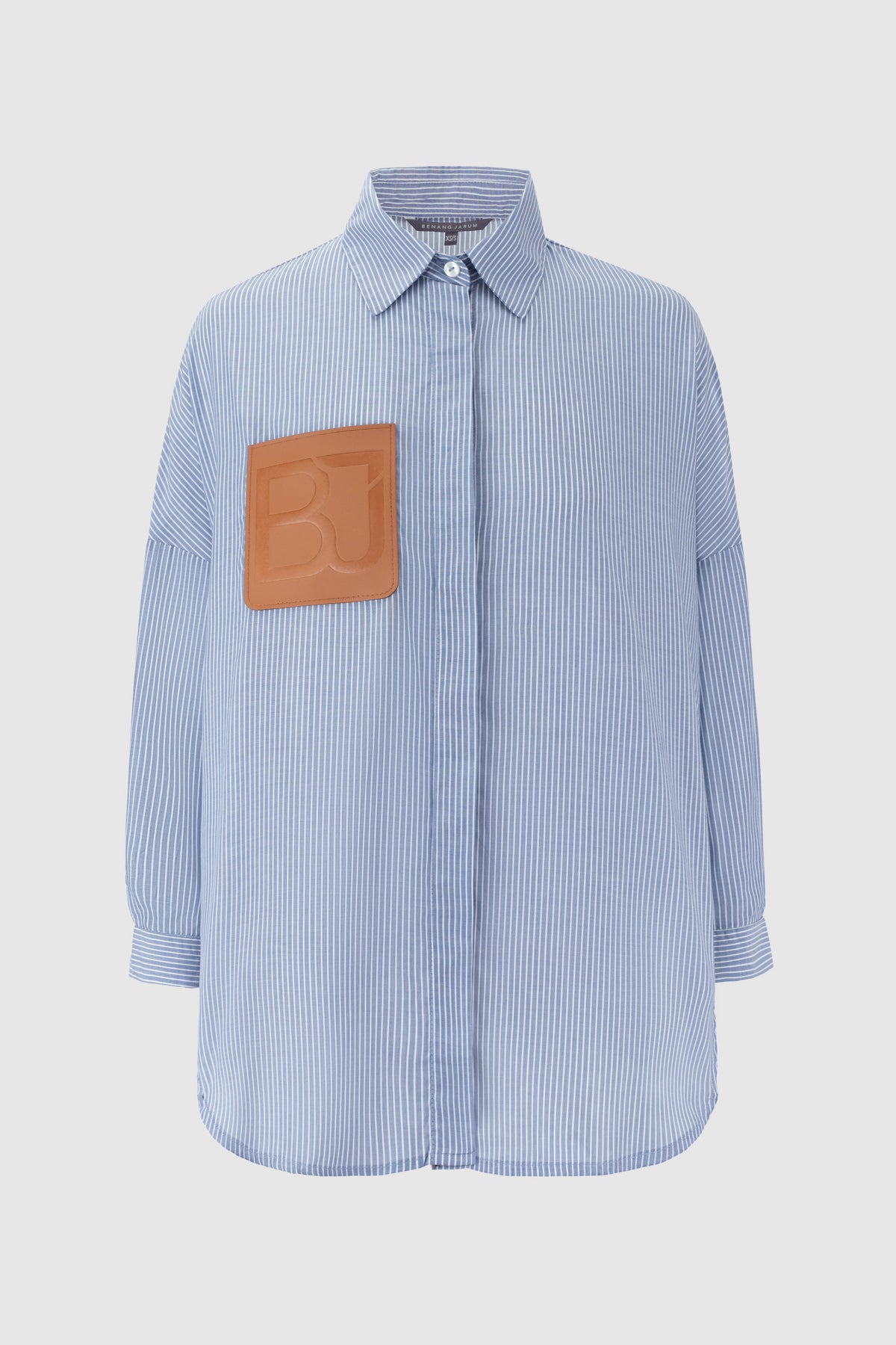 Vanesa Oversize Shirt - Blue