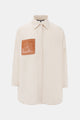 Vanesa Oversize Shirt - Cream