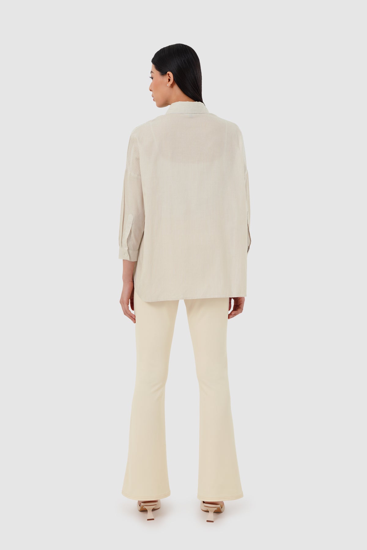 Vanesa Oversize Shirt - Khaki