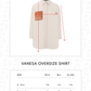 Vanesa Oversize Shirt - Cream