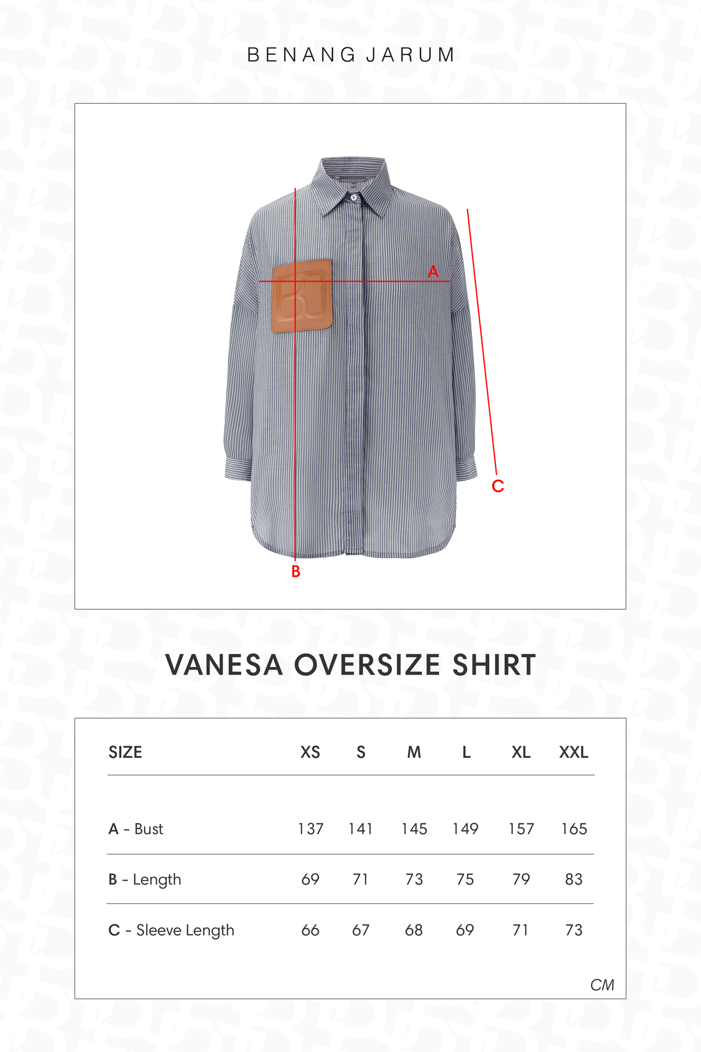 Vanesa Oversize Shirt - Grey