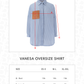 Vanesa Oversize Shirt - Blue