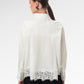 Vera Lace Shirt - Off White