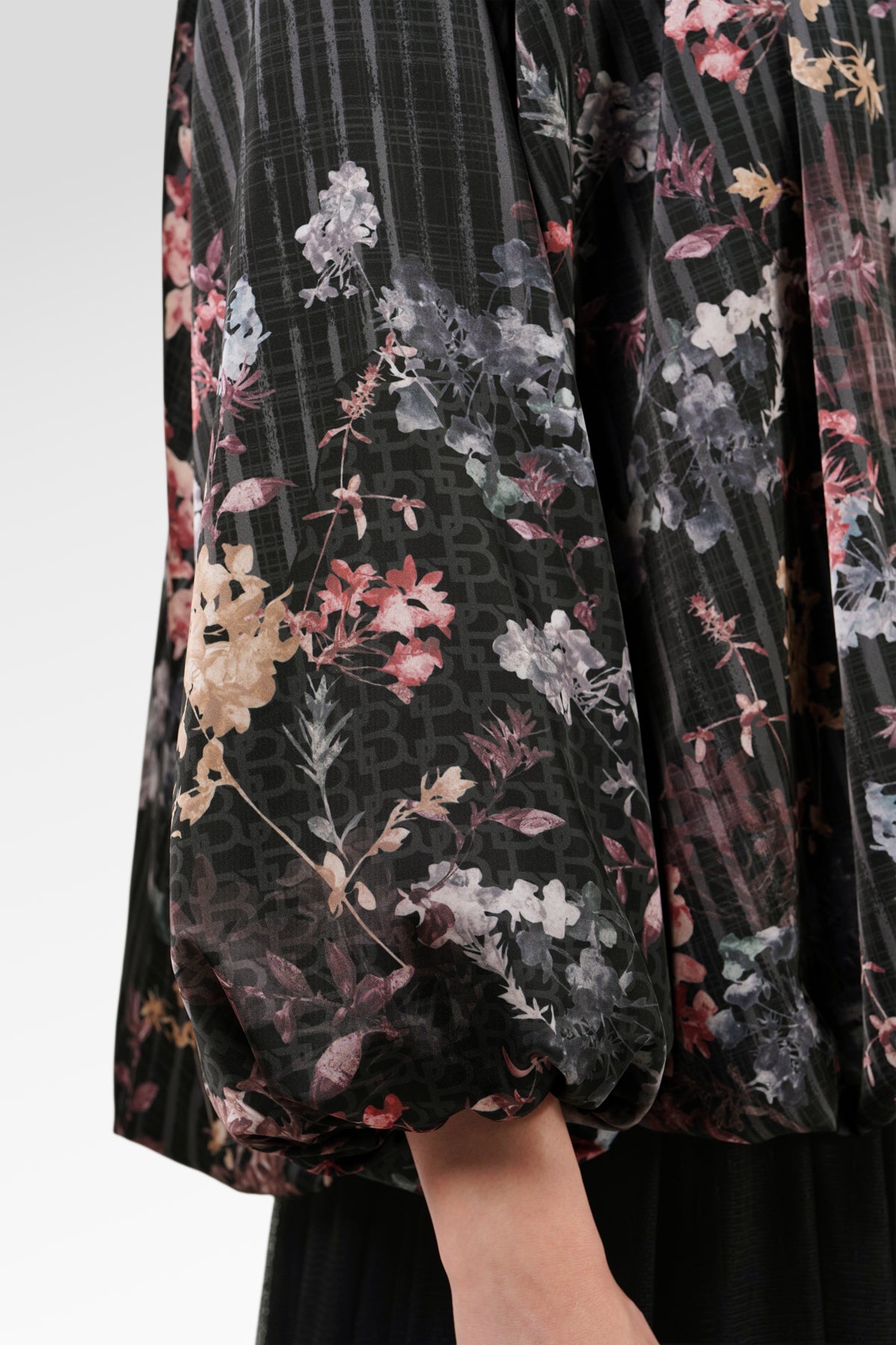 Viola Balloon Shirt - Dark Viola