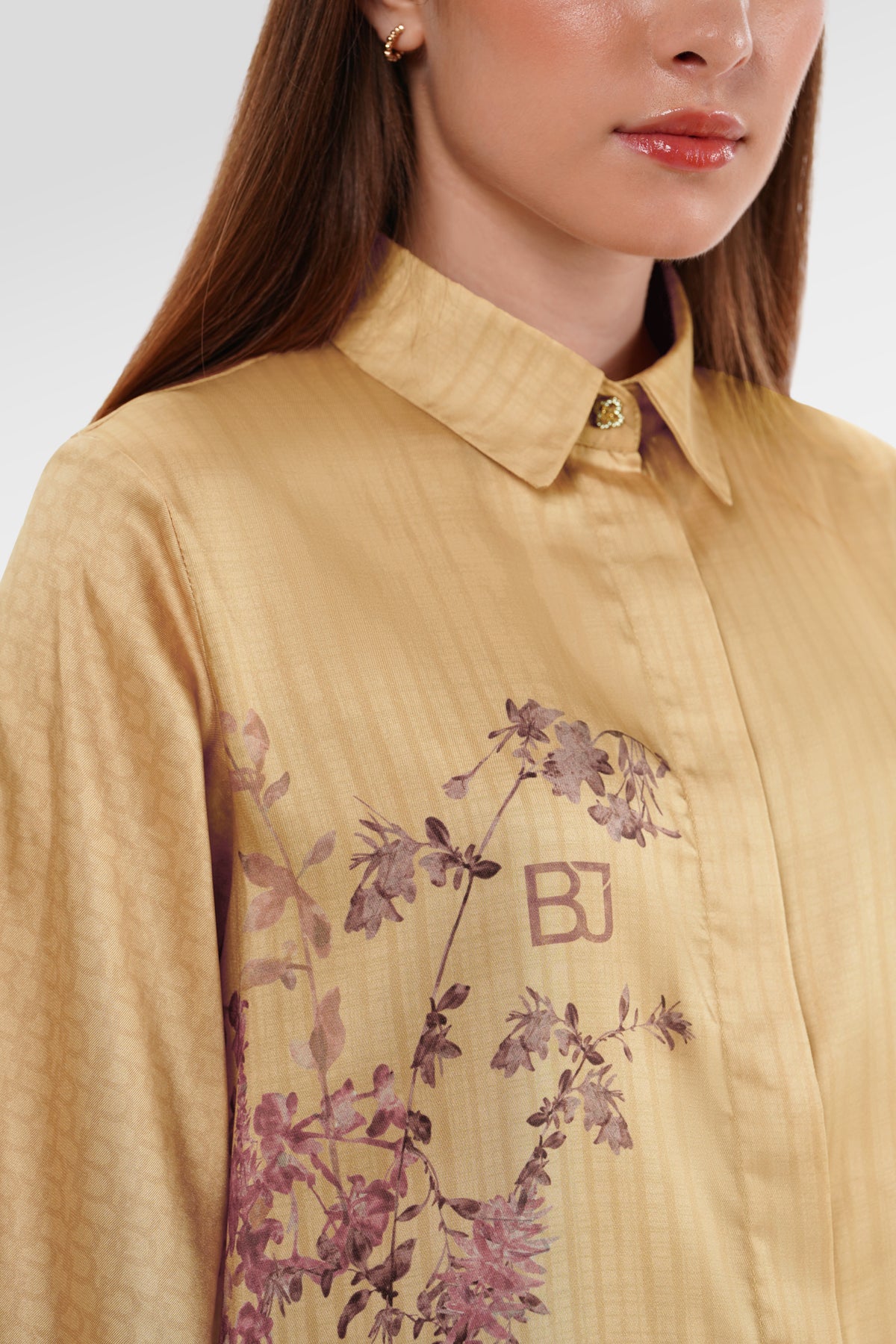 Viola Basic Shirt - Marigold
