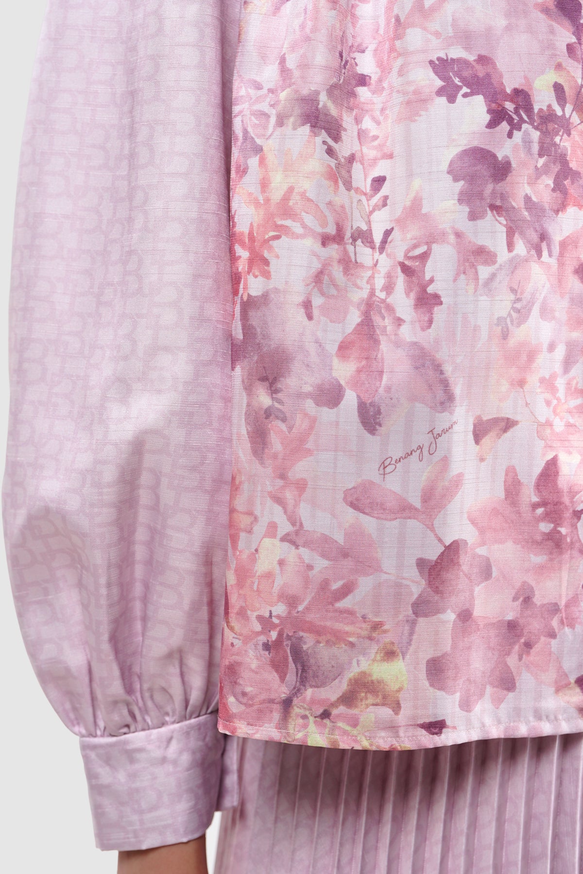 Viola Crop Shirt - Blossom