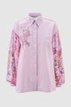 Viola Embroidery Shirt - Blossom