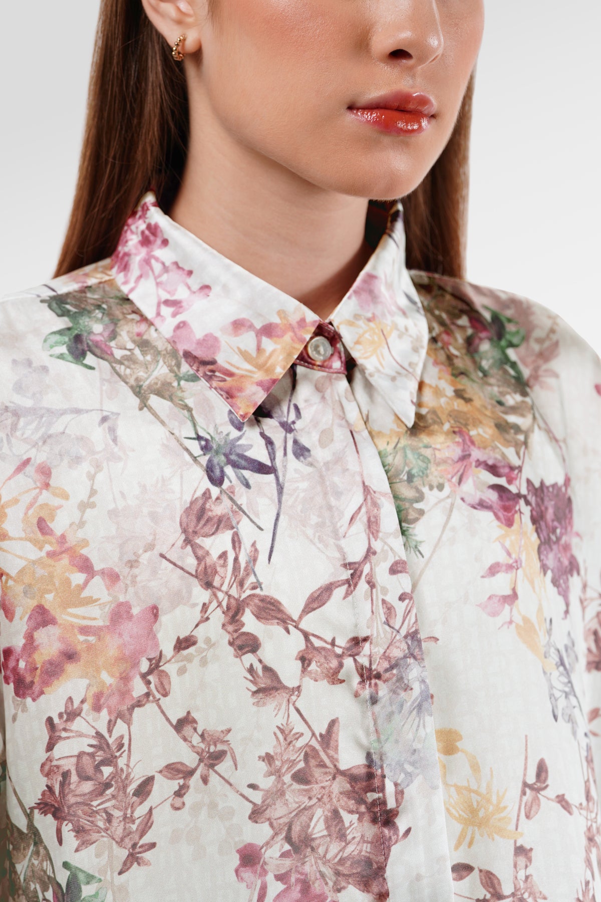 Viola Oversized Shirt - Lily