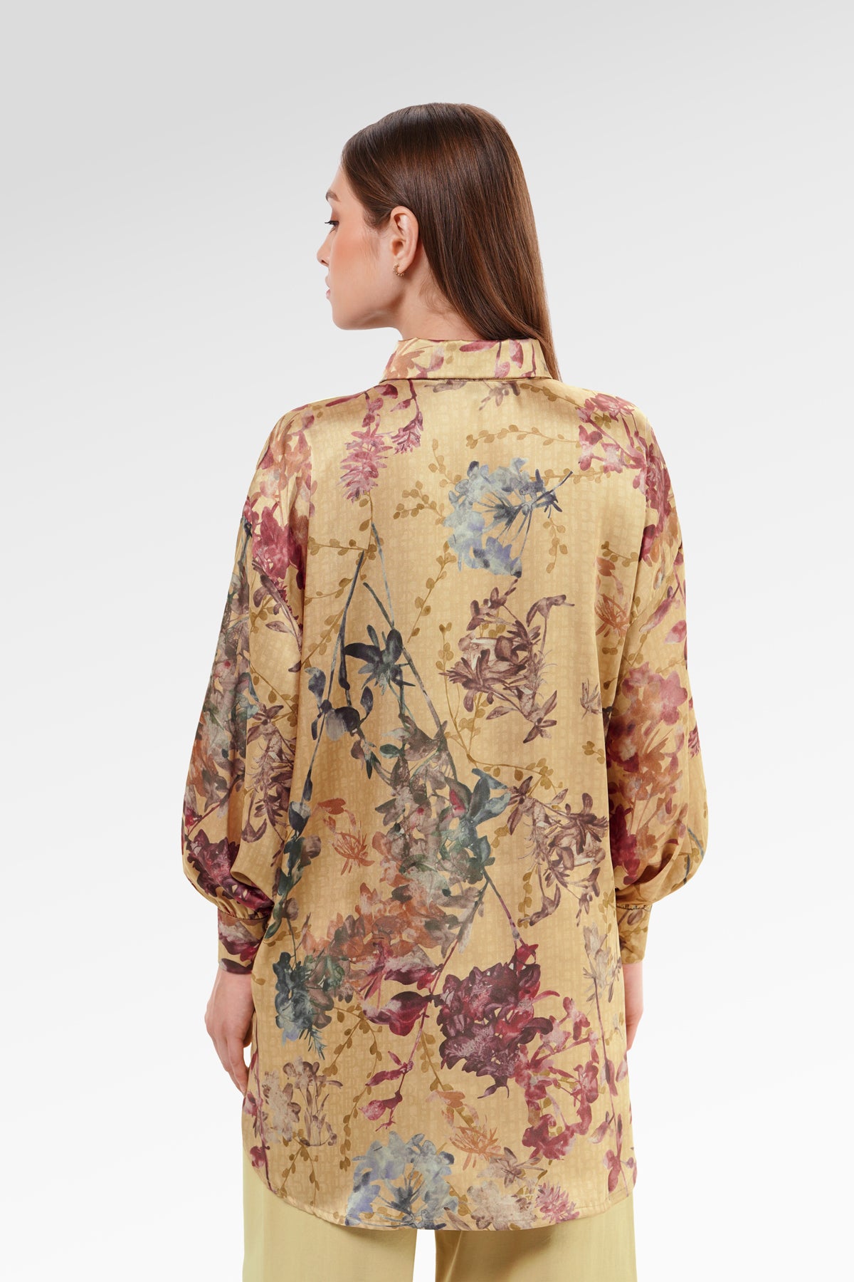 Viola Oversized Shirt - Marigold