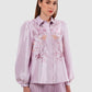 Viola Puff Shirt - Blossom