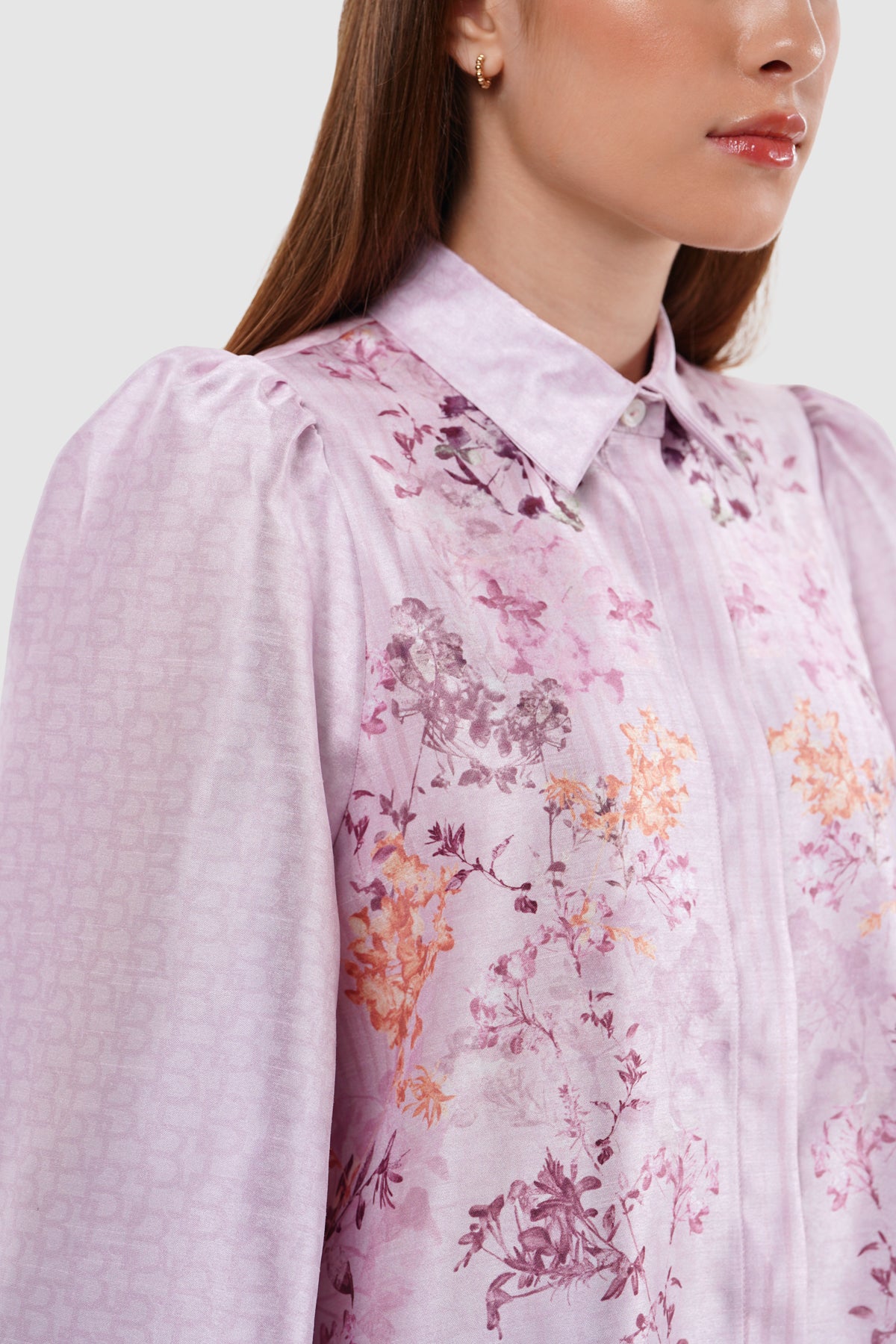Viola Puff Shirt - Blossom