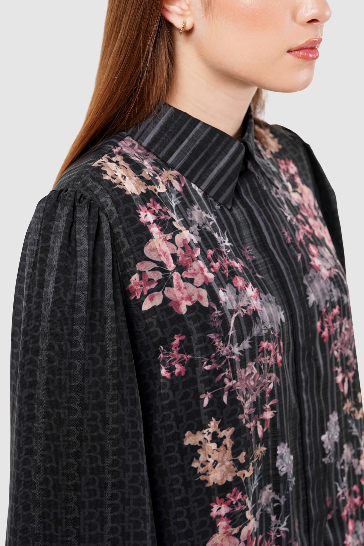 Viola Shirt Dress - Dark Viola