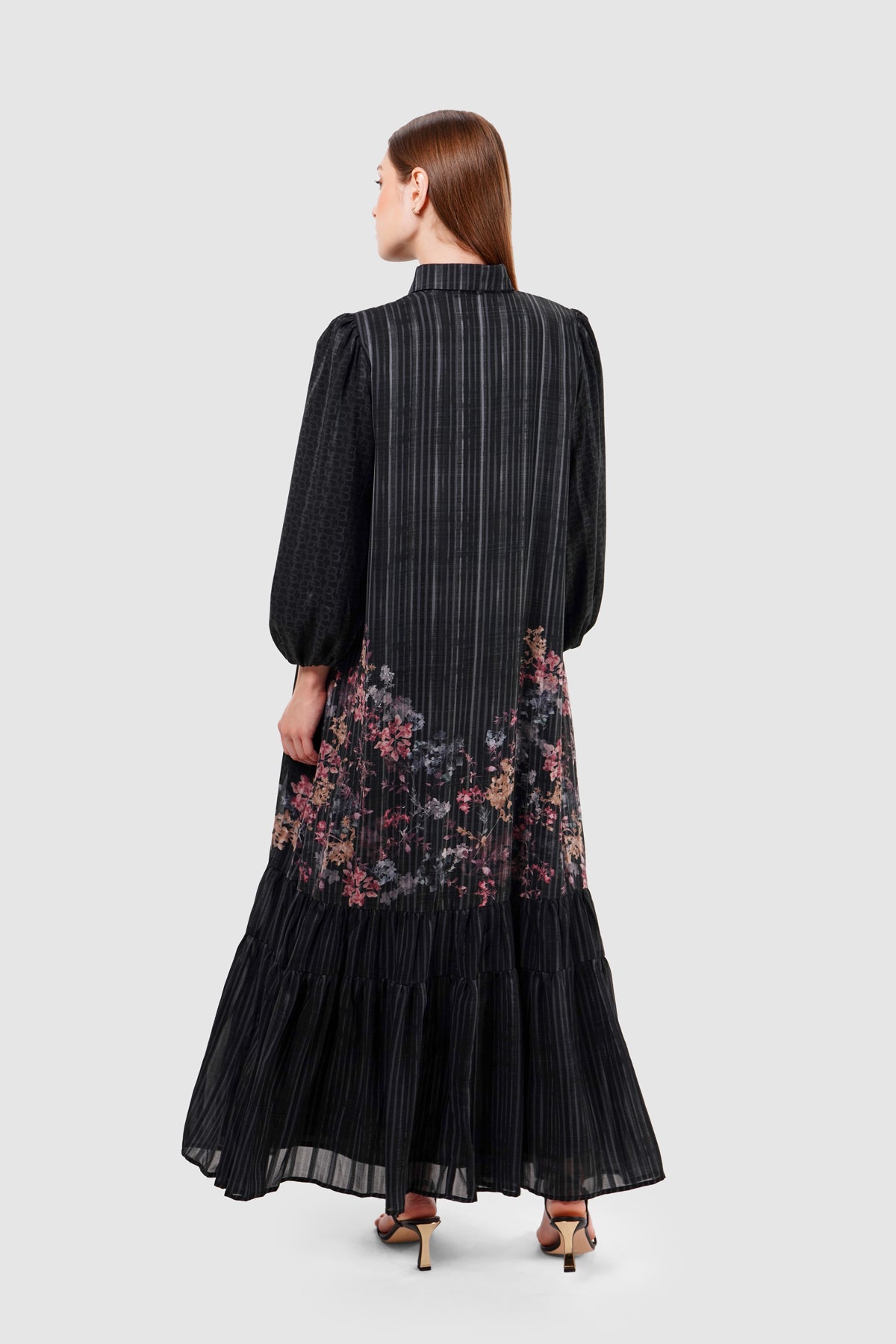 Viola Shirt Dress - Dark Viola – Benang Jarum
