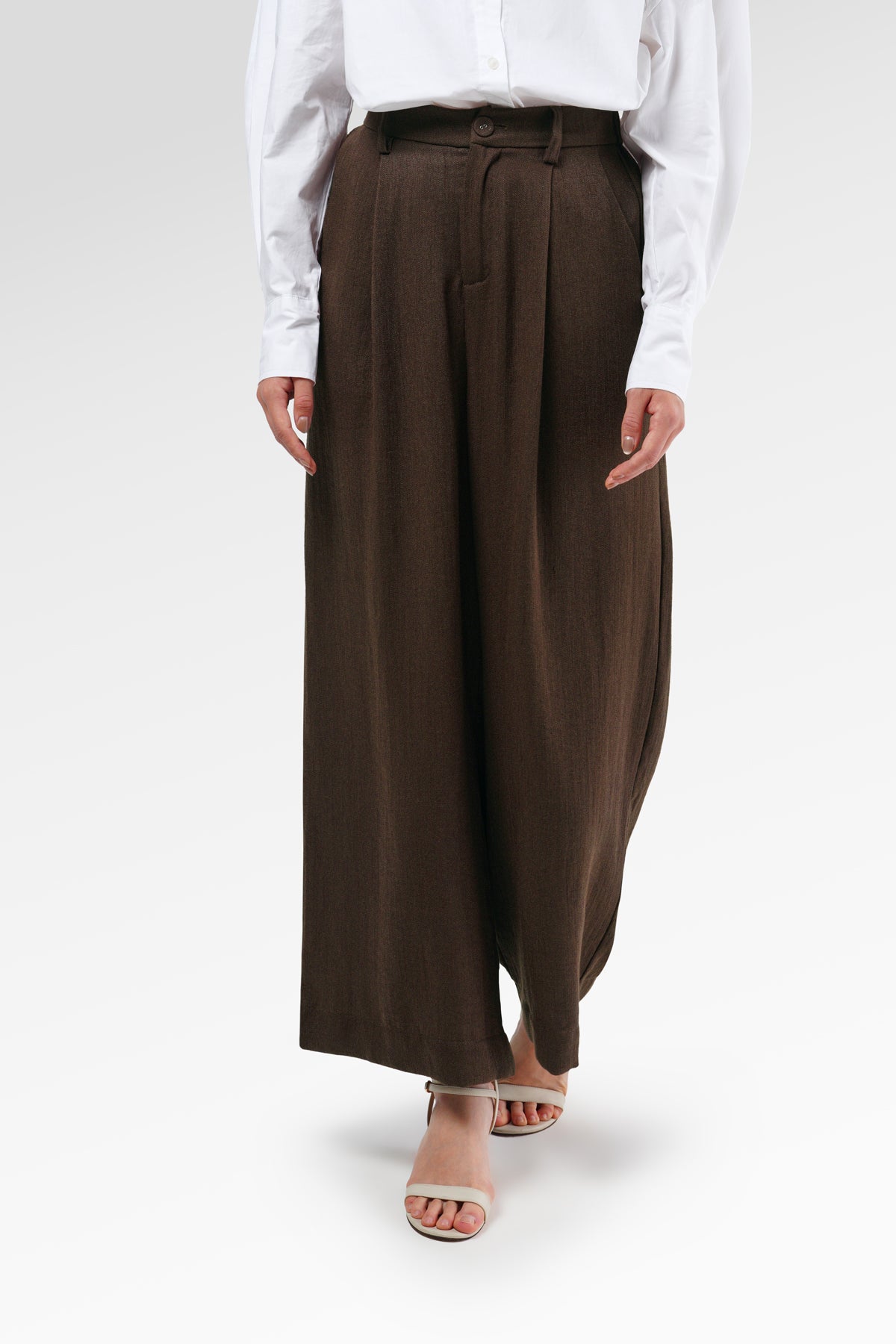 Viona Pants - Dark Brown