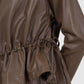 Waverly Leather Shirt - Brown