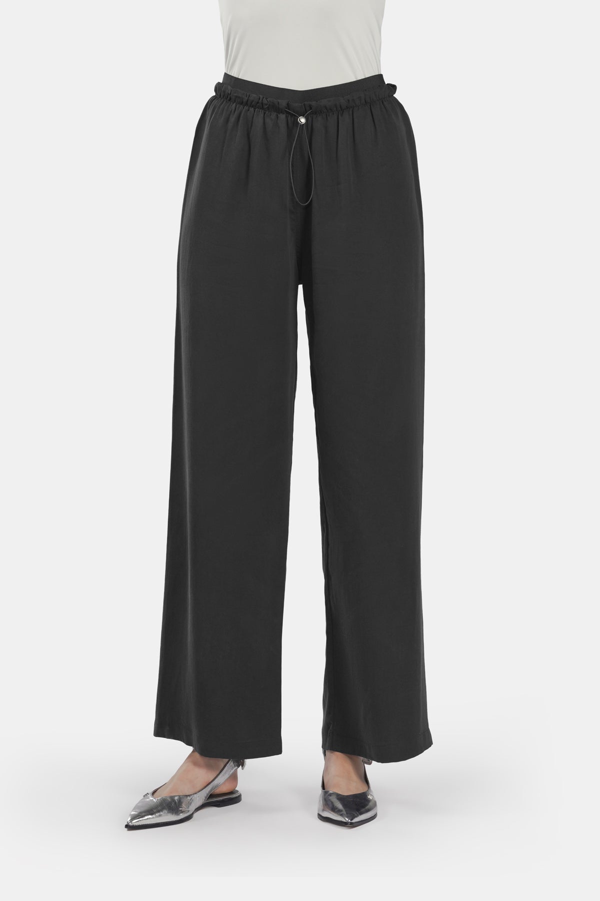 Winter Loose Pants - Black