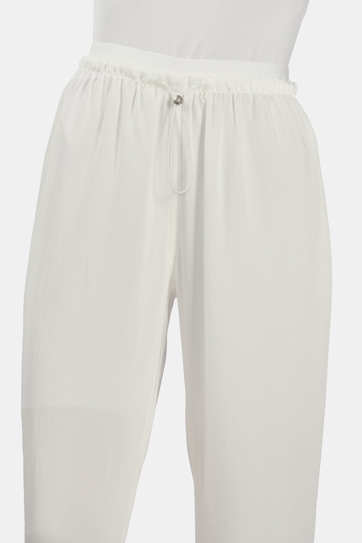 Winter Loose Pants - White